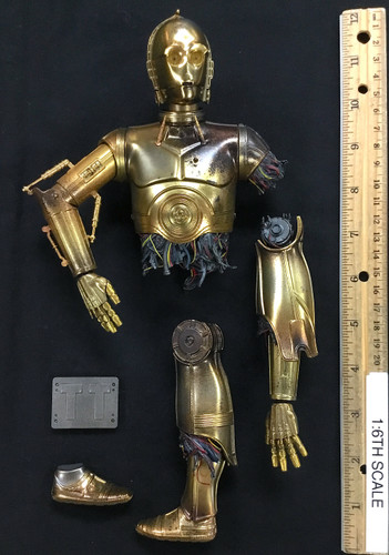 Star Wars: The Empire Strikes Back: Chewbacca with Disassembled C-3PO - C-3PO (Disassembled - Electronic)