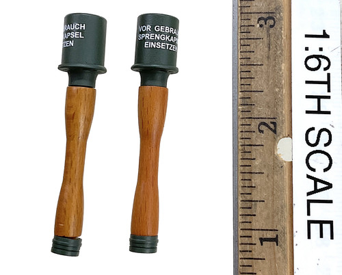 WWII German Wehrmacht Oberfeldwebel “Steiner” - Grenades (2)
