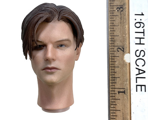 Dawson: Titanic Jack - Head (Serious Expression) (Molded Neck)