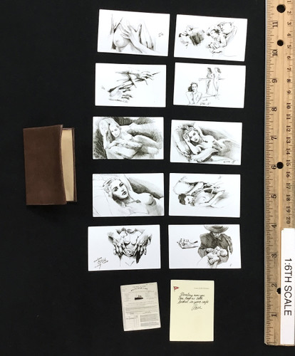 Dawson: Titanic Jack - Sketch Book w/ Drawings & Ticket