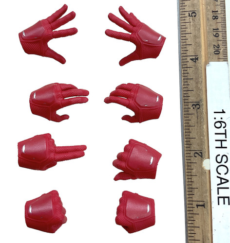 Spider-Man (PS4): Spider-Man (Scarlet Spider Suit) - Gloved Hand Set (8)