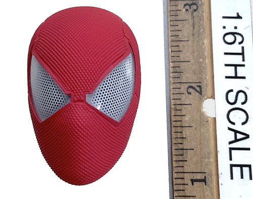 Spider-Man (PS4): Spider-Man (Scarlet Spider Suit) - Head (Masked) (No Neck Joint)