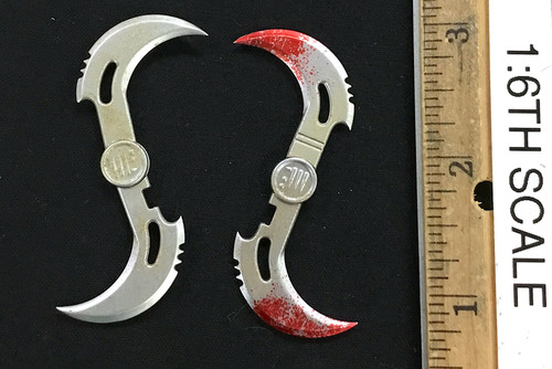Deadpool & Wolverine: Blade (First Edition) - Throwing Glaive Set (Clean & Bloody)