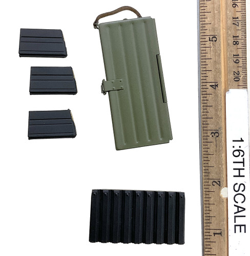 WWII German SS Polizei-Division NCO “Fogel” - Ammo Box w/ Magazines (Opens) (Metal)