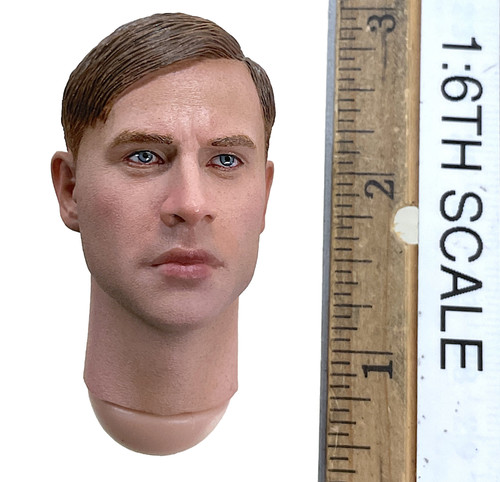 WWII German SS Polizei-Division ZB30 Gunner - Head (Molded Neck)