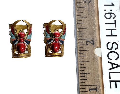 Tefnut (Golden) - Wrist Bands (Real Copper Metal)
