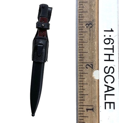 WWII German Infantry in Wachmantel 1943 - Bayonet w/ Scabbard (S84/98)