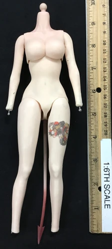 Ghost Girl Yuko - Nudę Body w/ Tattoos & Tail