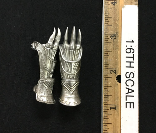 Alina: Girl Under the Wolf’s Ward (Silver) - Bracers (Real Copper Metal)