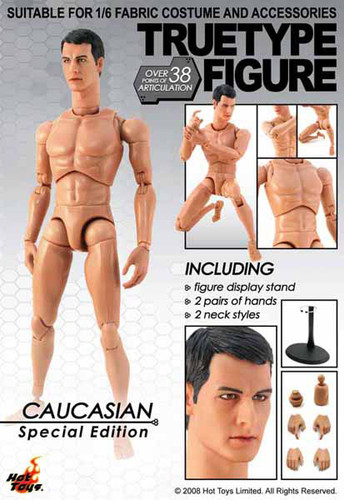 TrueType Figure: Caucasian (Special Edition) - Boxed Figure