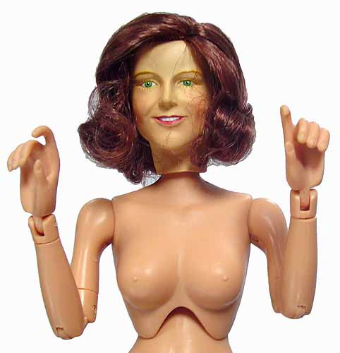 Female Luftwaffe Oberhelferin - Nude Figure