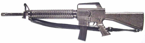 Canadian Military College Cadet - Metal Machine Gun