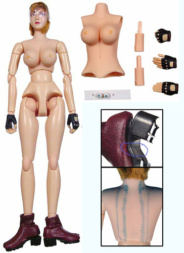 Carol: Bank Robber - Nude Figure w/ Acc. (As Is)