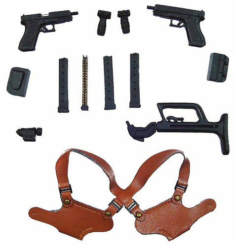 Carol: Bank Robber - Pistols w/ Holsters & Accessories