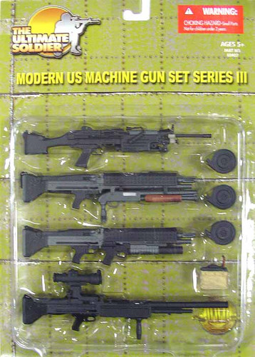 1:6 Scale: Modern US Machine Guns Series 3