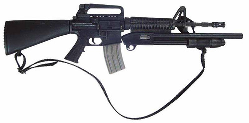 Predator: Billy Sole - M16 Machine Gun w/ Shotgun Attachment