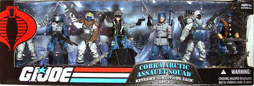 GI Joe - Cobra Arctic Assault Squad Extreme Conditions Set 2 - Action Figure (7-Pack)