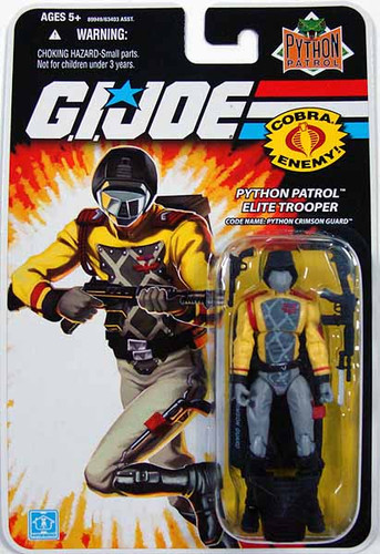 GI Joe: 2007 - Cobra Python Patrol Crimson Guard