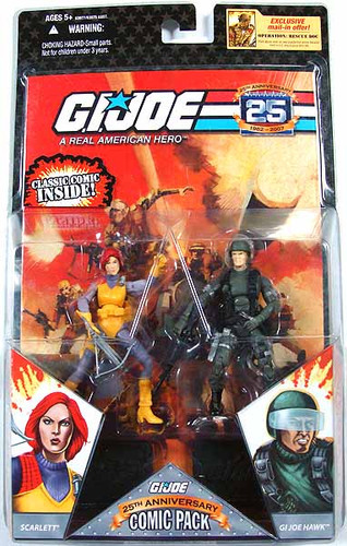 GI Joe: 2007 - Scarlett & Hawk (Comic 2-Pack)