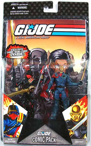 GI Joe: 2008 - Iron Grenadier & Destro (Comic 2-Pack)
