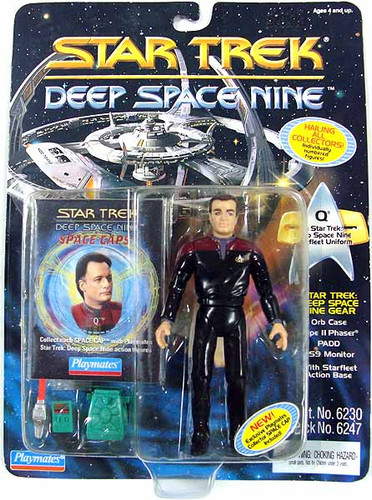 Star Trek: Deep Space Nine - Q in Starfleet Uniform - 5" Action Figure
