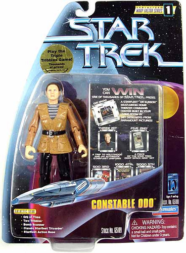 Star Trek: Deep Space Nine - Warp Factor 1 Trials & Tribbles Constable Odo - 5" Action Figure