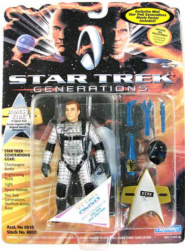 Star Trek: The Movies - Star Trek 07: Generations - Kirk in Space Suit - 5" Action Figure