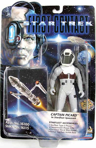 Star Trek: The Movies - Star Trek 08: 1st Contact - Picard in Space Suit - 6" Action Figure