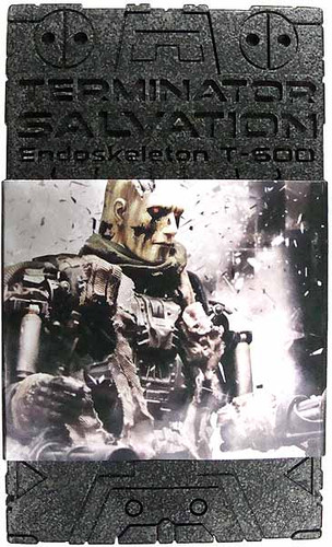 Terminator Salvation: T-600 Weathered Rubber Skin Version - Boxed Figure