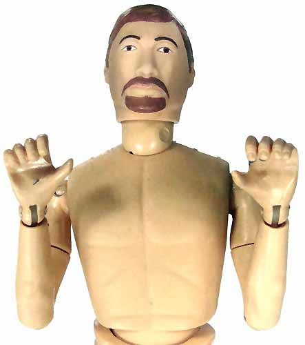 Elite Brigade: Civil War - Nude Figure - Brown Hair w/ Goatee