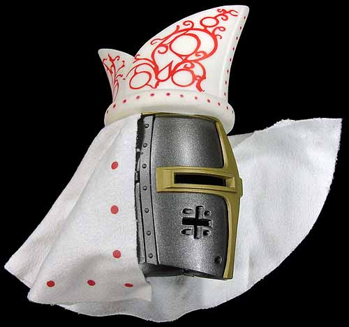 Walter Von Geroldseck - Helmet (Metal) w/ Cloth Neck Covering