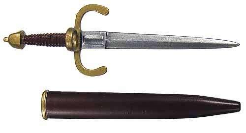 Netherland Musketeer - Knife (Metal) w/ Sheath