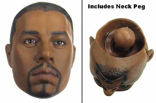 TrueType: African American Slim - Head (Includes Ball Joint Peg)