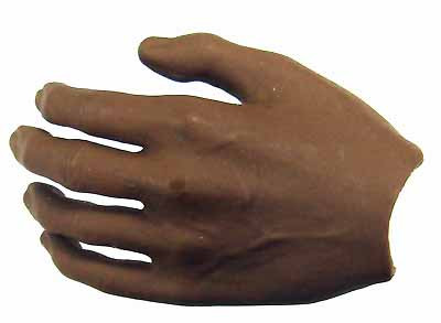 TrueType: African American Slim - Left Open Hand