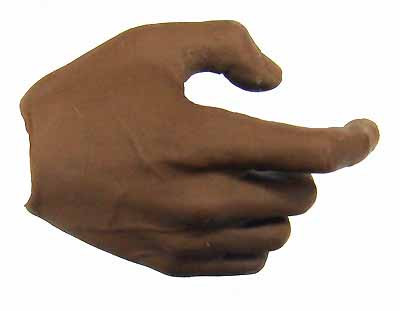 TrueType: African American Slim - Right Trigger Hand