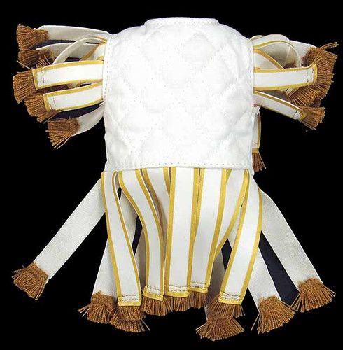 Julius Caesar - Tunic (White w./ Gold Trim)