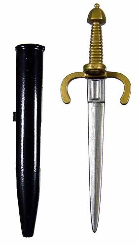 French Guardsman - Daggar (Metal Blade) w/ Sheath