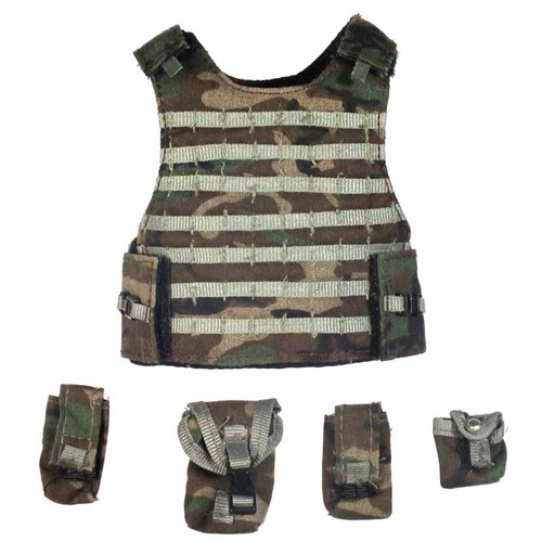 Jim: USMC Force Recon - Vest w/ 4 Pouches