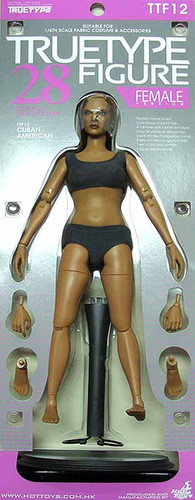 TrueType Figure: Cuban Female - Boxed Figure