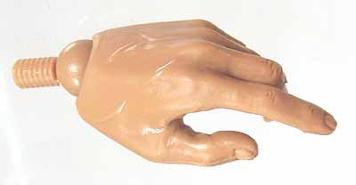 CIA Operative - Left Hand (Includes Peg Joint)