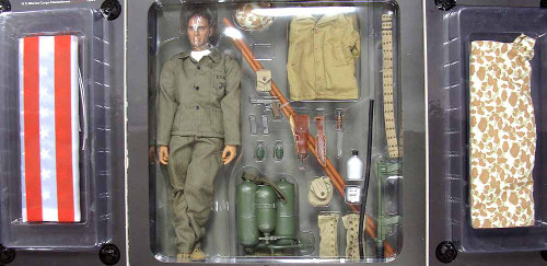 Iwo Jima USMC Flamethrower - Boxed Figure