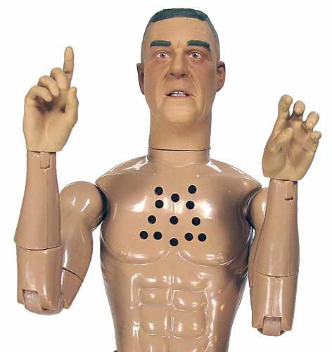 R. Lee Ermey: Dress Blues - Nude Electronic Talking Figure (Stained Feet)
