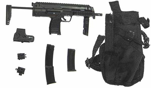 GSG9 (Low Profile) - MP7 Machine Gun w/ Holster & Accessories