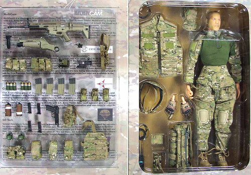 Crye Warriors: Joint Special Operations Command "Spanky" - Boxed Figure