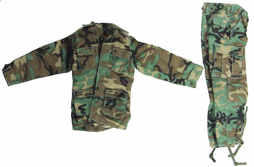 Dragon Misc: Woodland Camo Uniform - Female Size (Heather)