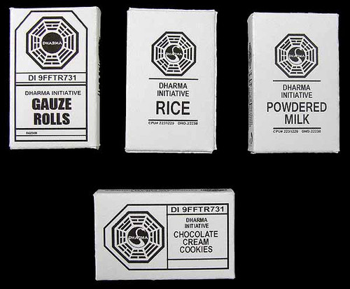 1:6 Scale Custom - Generic Set of 4 Product Boxes