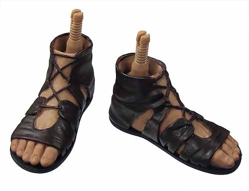 Clash of the Titans: Perseus - Feet in Sandals (Includes Peg Joints)