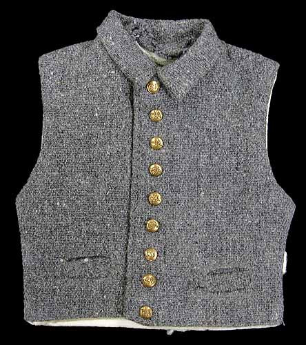 ITPT Misc: Civil War - Vest w/ 9 Buttons w/ Collar