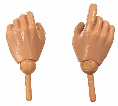 Soldier Story - Loose - Hands (Right Trigger, Left Gripping)