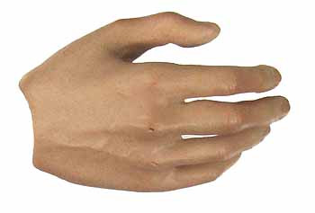 Terminator 2: Judgement Day: T-1000 - Right Relaxed Hand